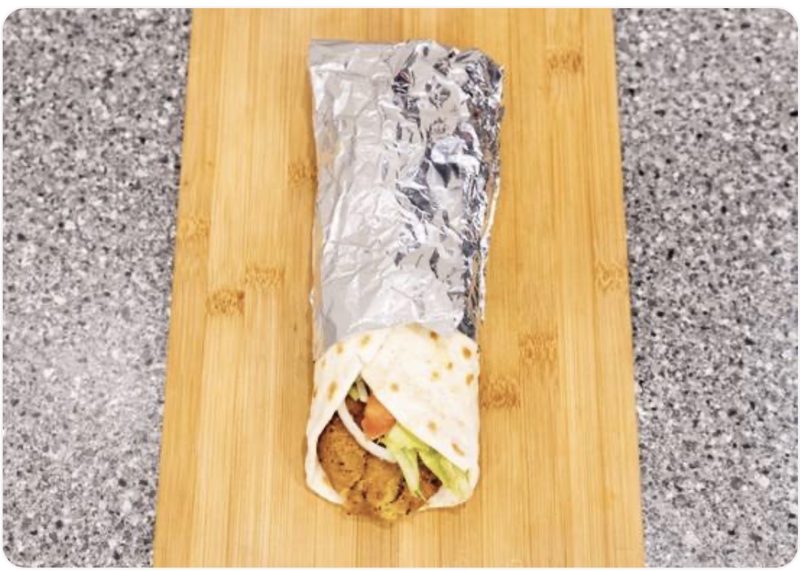 Falafel Kebab Wrap