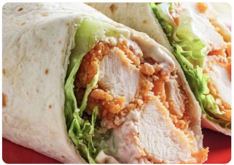 Crispy Chicken Wrap